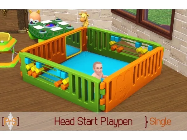 Head Star Playpen by simsfinds - The Sims 3 Custom Content