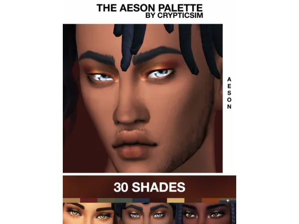 Maxis Match THE AESON PALETTE by crypticsim - The Sims 4 Custom Content