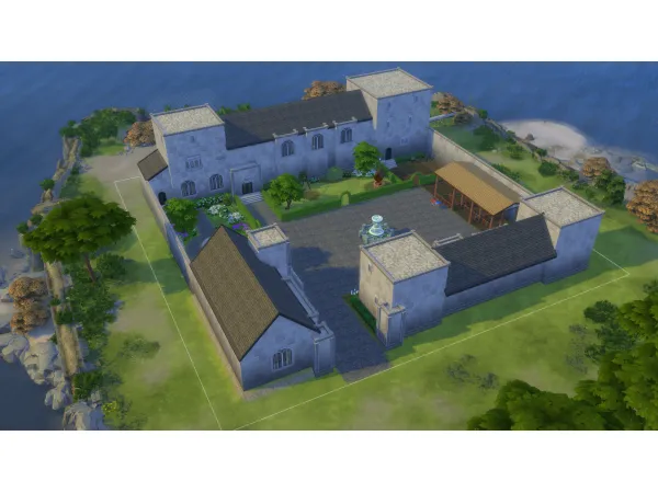 Maxis Match Supernatural Castle No Off the grid by Samiam13 - The Sims 4 Custom Content
