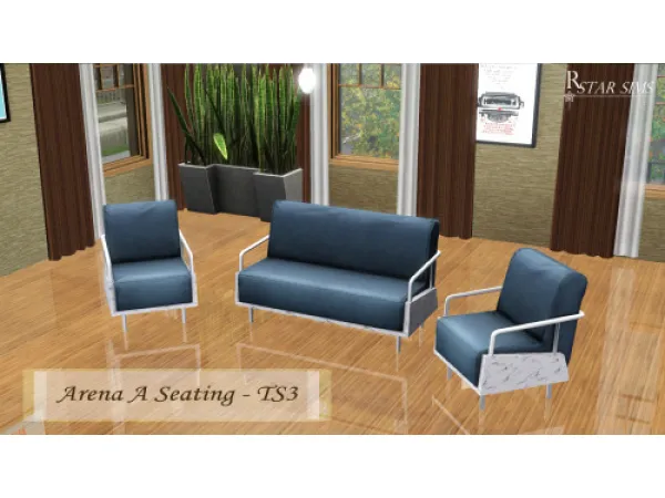Arena A Seating - The Sims 3 Custom Content