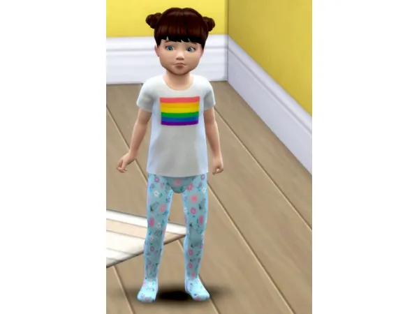 Maxis Match Baby tights by Snowiii95 - The Sims 4 Custom Content