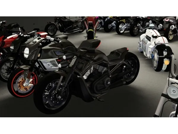 Harley Davidson Night Rod by DailyCard - The Sims 3 Custom Content