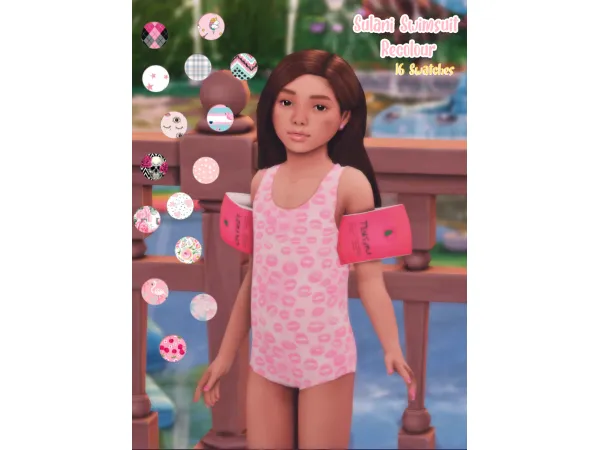 Maxis Match LT Sulani Swimsuit recolour - The Sims 4 Custom Content
