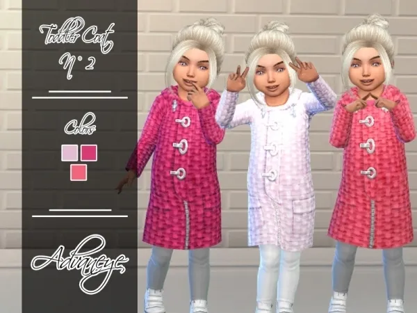 Alpha Advaneye's Toddler Coat 2 Seasons needed - The Sims 4 Custom Content