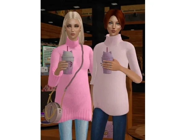 coffee Starbucks lenasims by simsfinds - The Sims 2 Custom Content