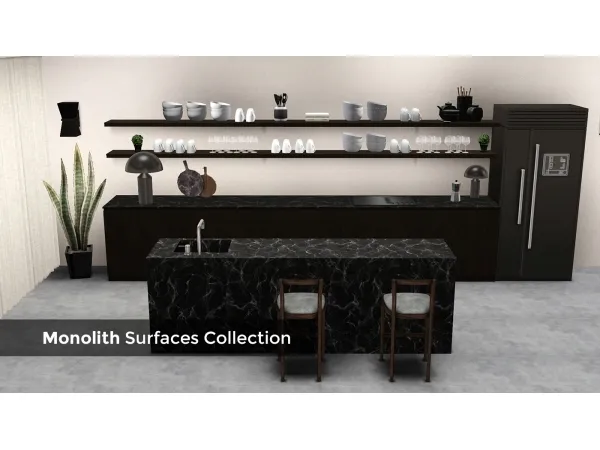 Monolith Surfaces Collection by enable_llamas - The Sims 3 Custom Content