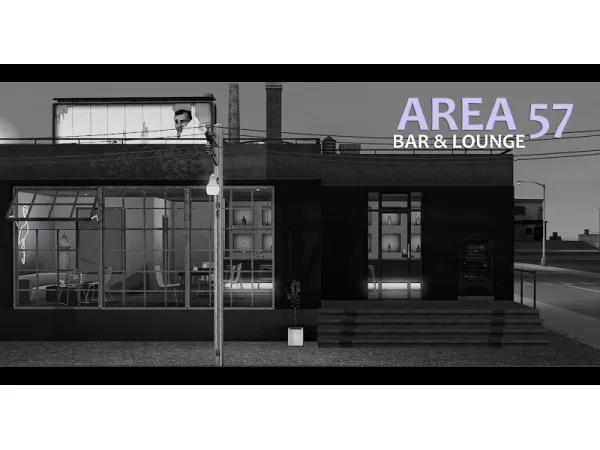 Area 57 Bar Lounge - The Sims 3 Custom Content