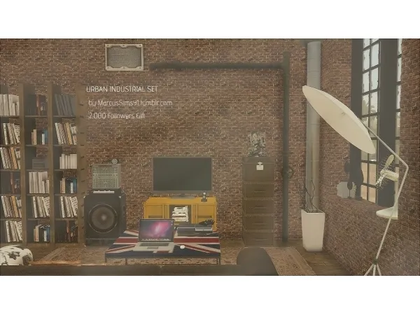 Urban Industrial Set - The Sims 3 Custom Content