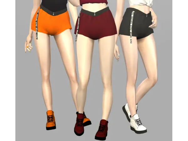 Bottom Shorts - The Sims 2 Custom Content