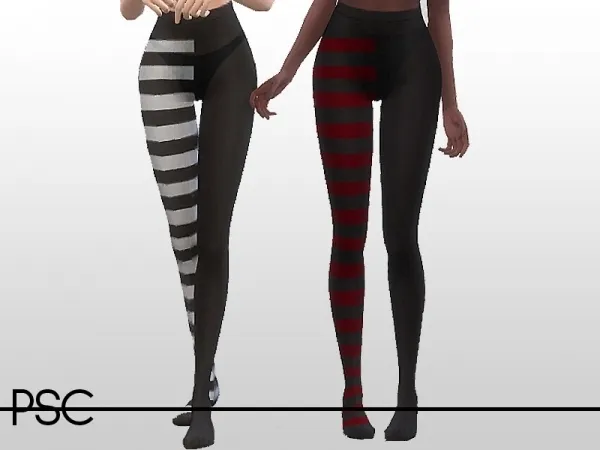 Alpha ProudSimCreations' Killstar Ella Thights - The Sims 4 Custom Content