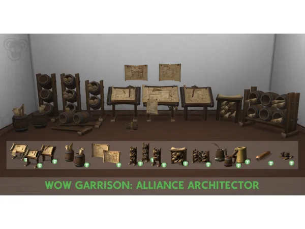 Maxis Match Alliance garrison buildings - The Sims 4 Custom Content