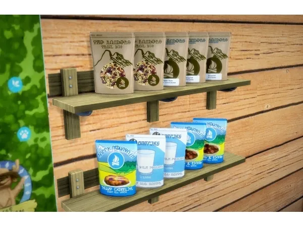 Maxis Match camping food 6 rc - The Sims 4 Custom Content
