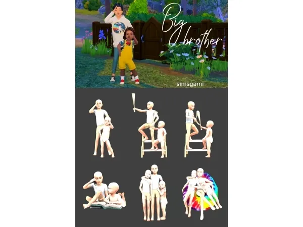 Alpha Big brother - The Sims 4 Custom Content