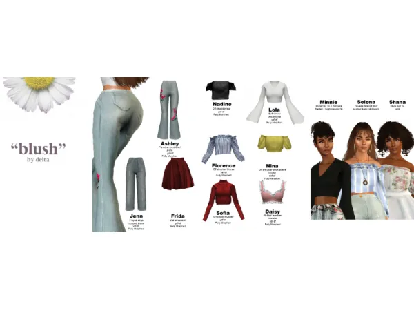 delta BLUSH - The Sims 3 Custom Content