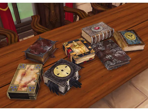 Alpha Mage Grimoires - The Sims 4 Custom Content