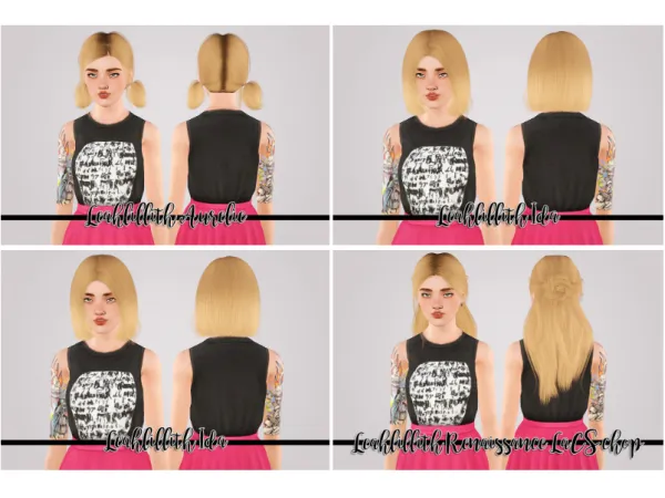 Leahlillith hair dump by simsfinds - The Sims 3 Custom Content
