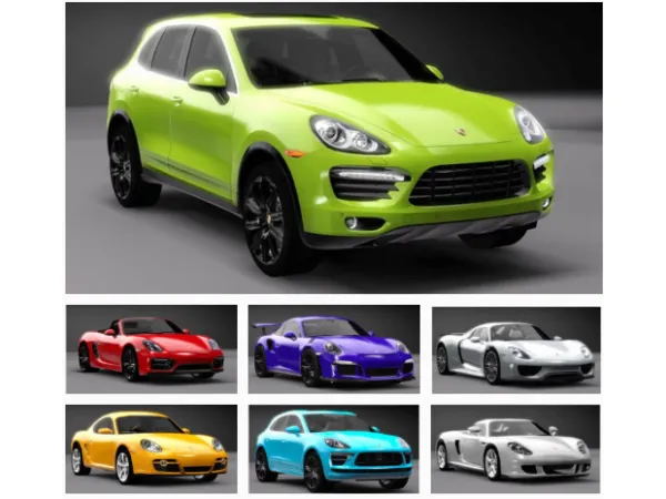 VEHICLE (PORSCHE) Fresh Prince Creations - The Sims 3 Custom Content