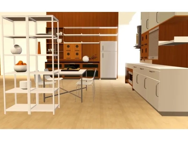 Kitchen set by zvekisfarriery - The Sims 3 Custom Content