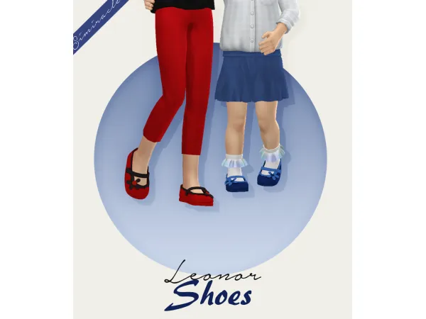 Alpha Leonor Shoes 3T4 - The Sims 4 Custom Content