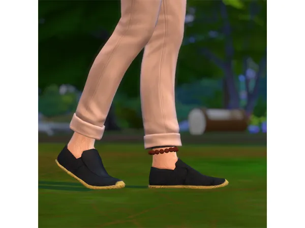 Maxis Match Unisex Eco Lifestyle Slip Ons - The Sims 4 Custom Content
