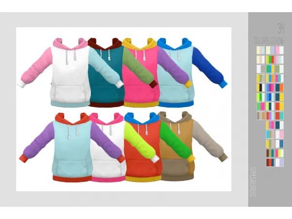 Maxis Match Basic Toddler Hoodie saurus by sim - The Sims 4 Custom Content
