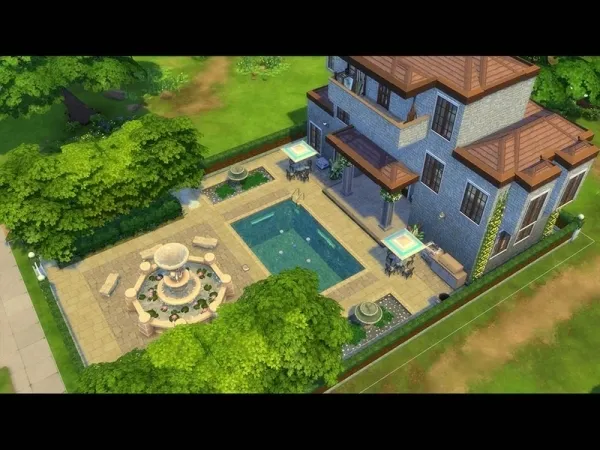 Alpha Brasil Royale's Simus House - The Sims 4 Custom Content