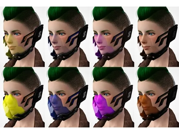 Mass Effect 2 Mirandas Mask - The Sims 3 Custom Content