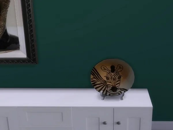 Alpha seimar8's Decorative African Plate REQUIRES PARENTHOOD - The Sims 4 Custom Content