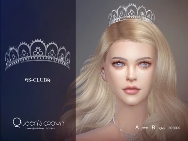 Alpha S Club LL Hair Accessories 202009 - The Sims 4 Custom Content