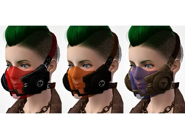 Mass Effect 2 Jacks Mask - The Sims 3 Custom Content