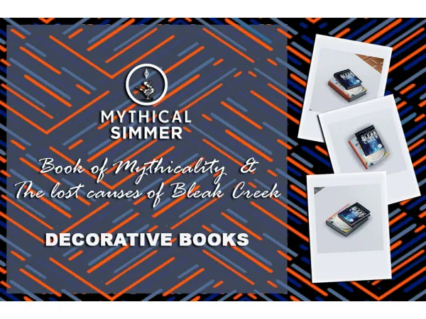 Alpha Books by Rhett Link Sims 4 Decoration - The Sims 4 Custom Content