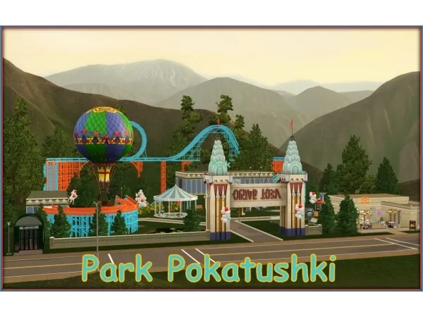 Park Pokatushki by Ihelen - The Sims 3 Custom Content