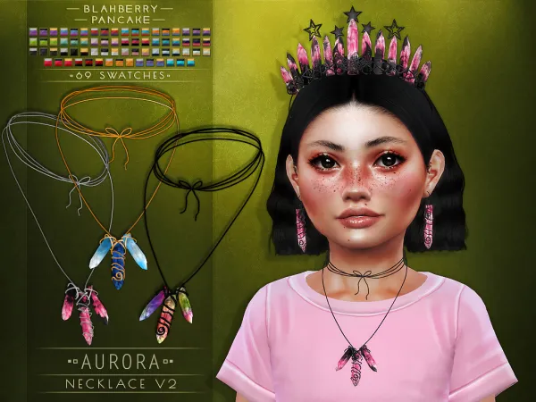 Blahberry Pancake - Aurora Necklace V2 KIDS