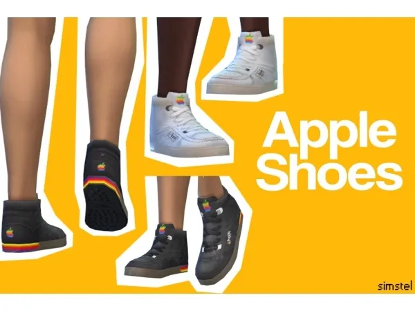 Maxis Match Apple shoes - The Sims 4 Custom Content