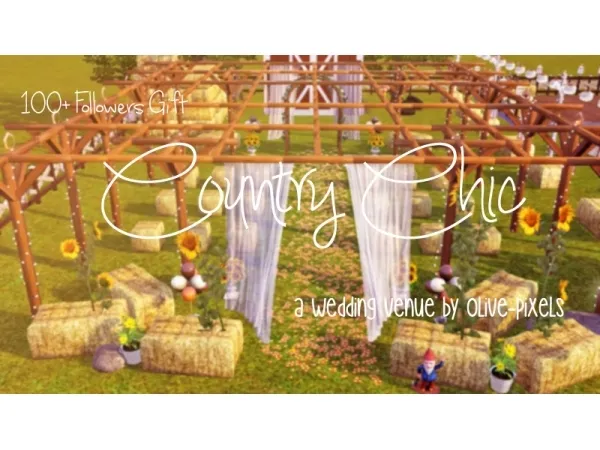 Country Chic - The Sims 3 Custom Content
