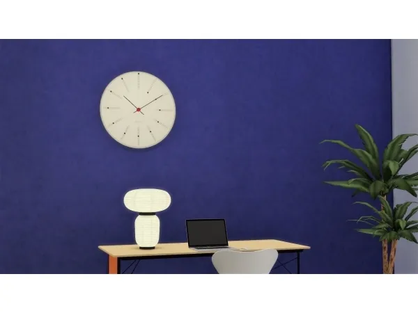 Alpha Arne Jacobsen Wall Clocks - The Sims 4 Custom Content