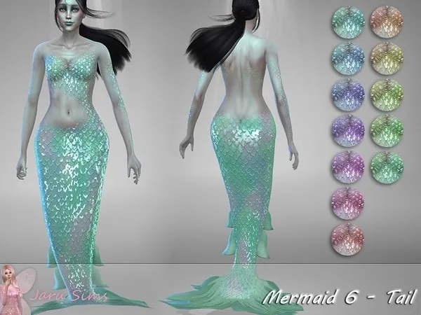 Mermaid 6 Tail Island Living needed - The Sims 4 Custom Content