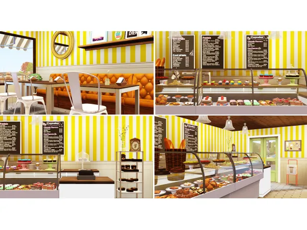 Charlottes Bakery Cafe - The Sims 3 Custom Content