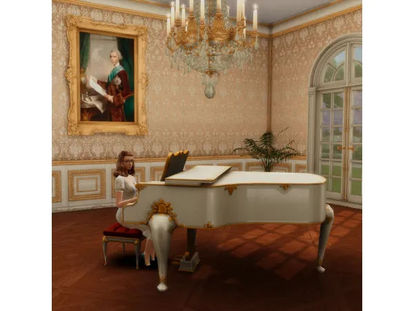 Alpha GlitterberrySims Piano Pose Pack - The Sims 4 Custom Content