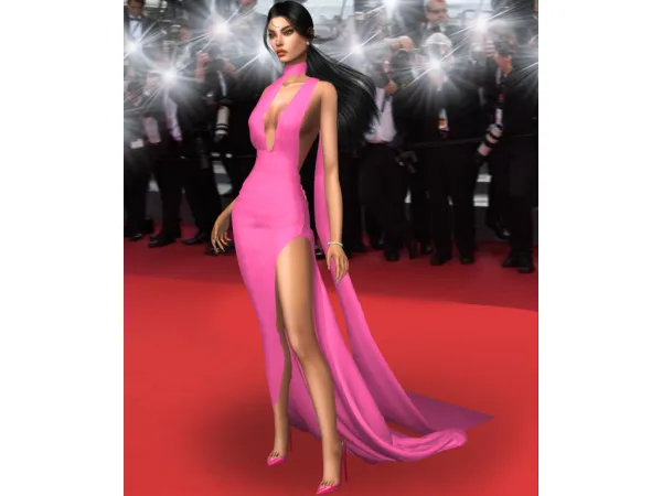 Alpha Ralph and Russo ss17 couture by cleptobycleo - The Sims 4 Custom Content