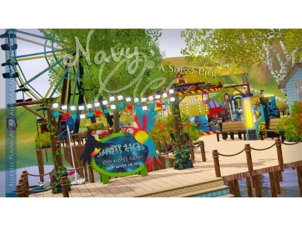 Navy Pier A Sims 3 Pier - The Sims 3 Custom Content