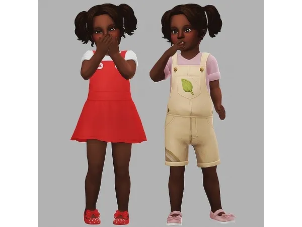 Maxis Match Two adorable shoes by Madlen in the Sol palette - The Sims 4 Custom Content