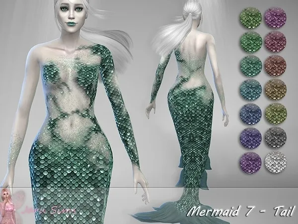 Mermaid 7 Tail Island Living needed - The Sims 4 Custom Content