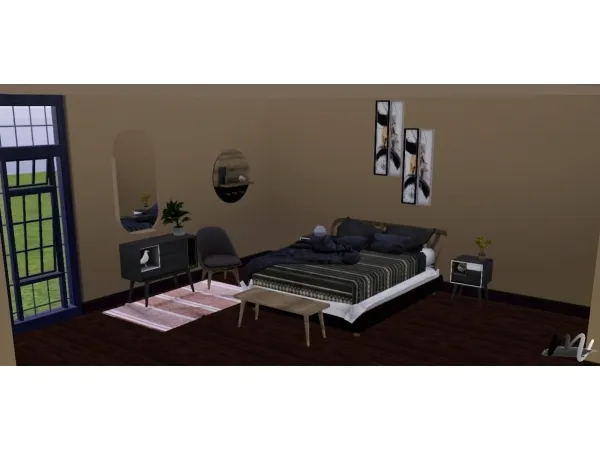 Random Bedroom Set - The Sims 3 Custom Content