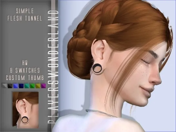 Alpha PlayersWonderland's Simple Flesh Tunnel Eco Livestyle Needed - The Sims 4 Custom Content