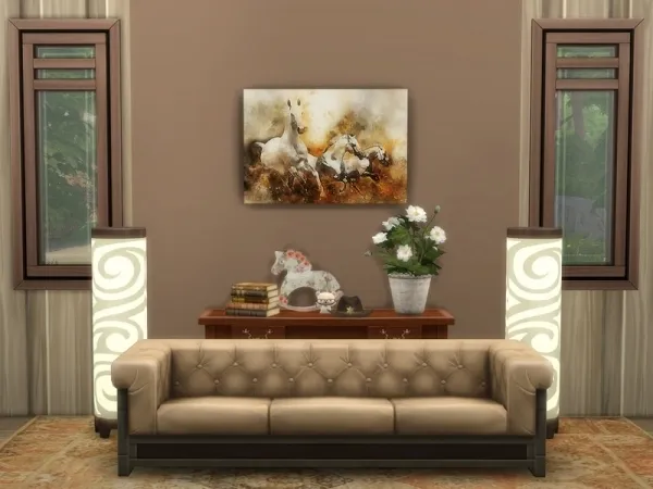 Alpha spitzmagic's Wild Horses - The Sims 4 Custom Content
