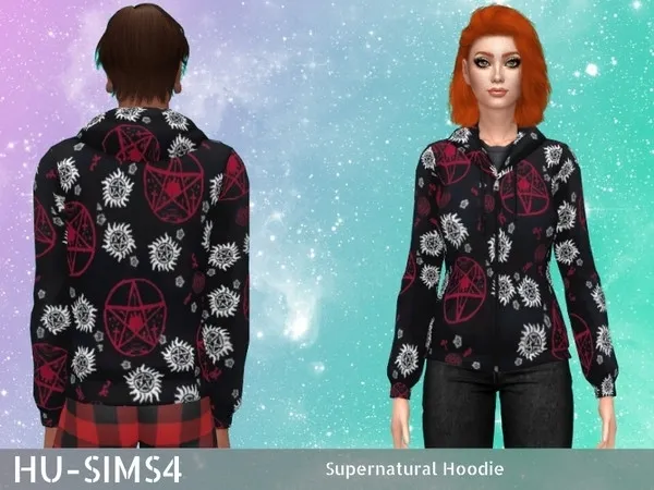 Supernatural Hoodie - The Sims 4 Custom Content