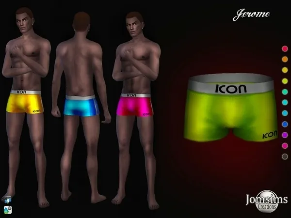 Alpha jomsims' Jerome swimsuit - The Sims 4 Custom Content