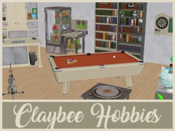 Claybee Hobby (Maxis Recolours) by Liz - The Sims 2 Custom Content