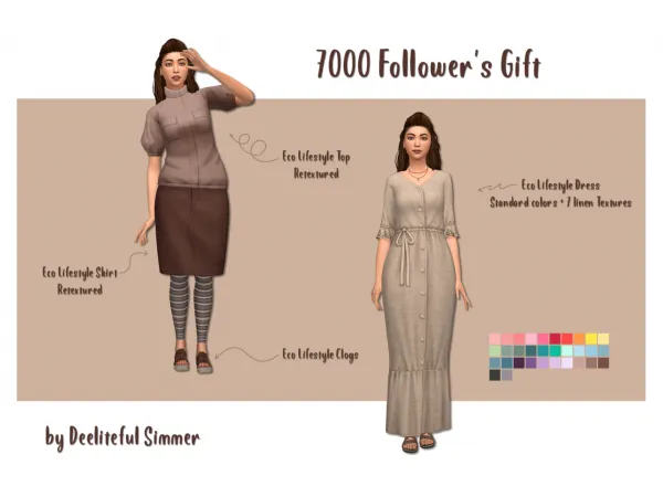 Maxis Match Gift set - The Sims 4 Custom Content